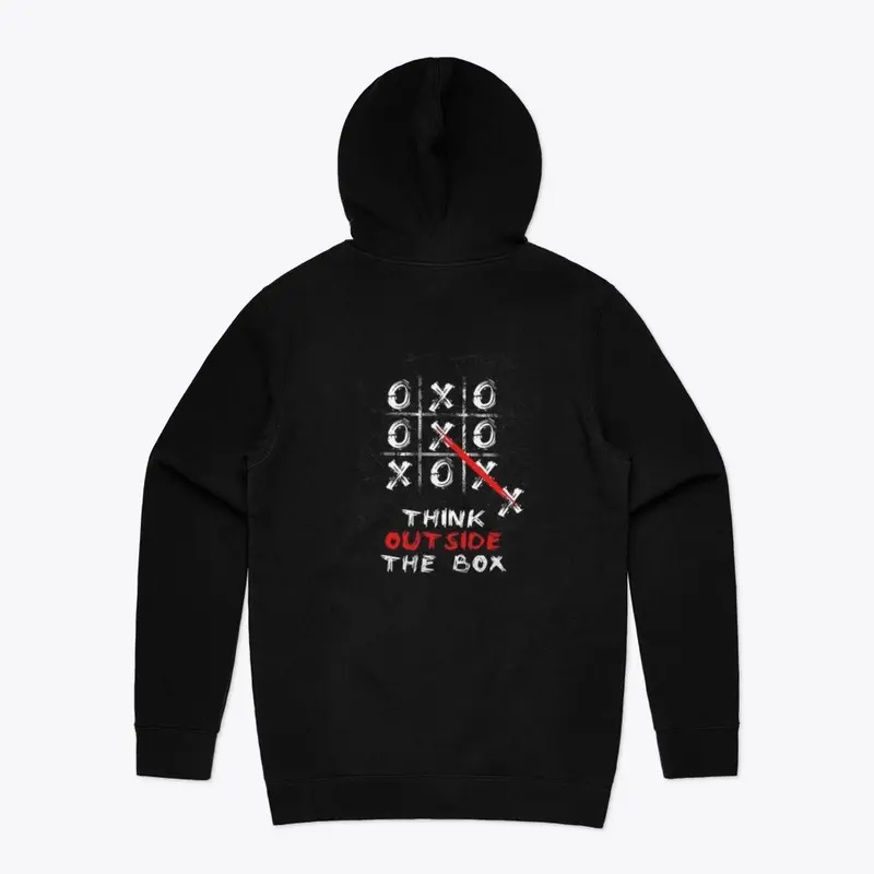 THINK OUTSIDE THE BOX HOODIES