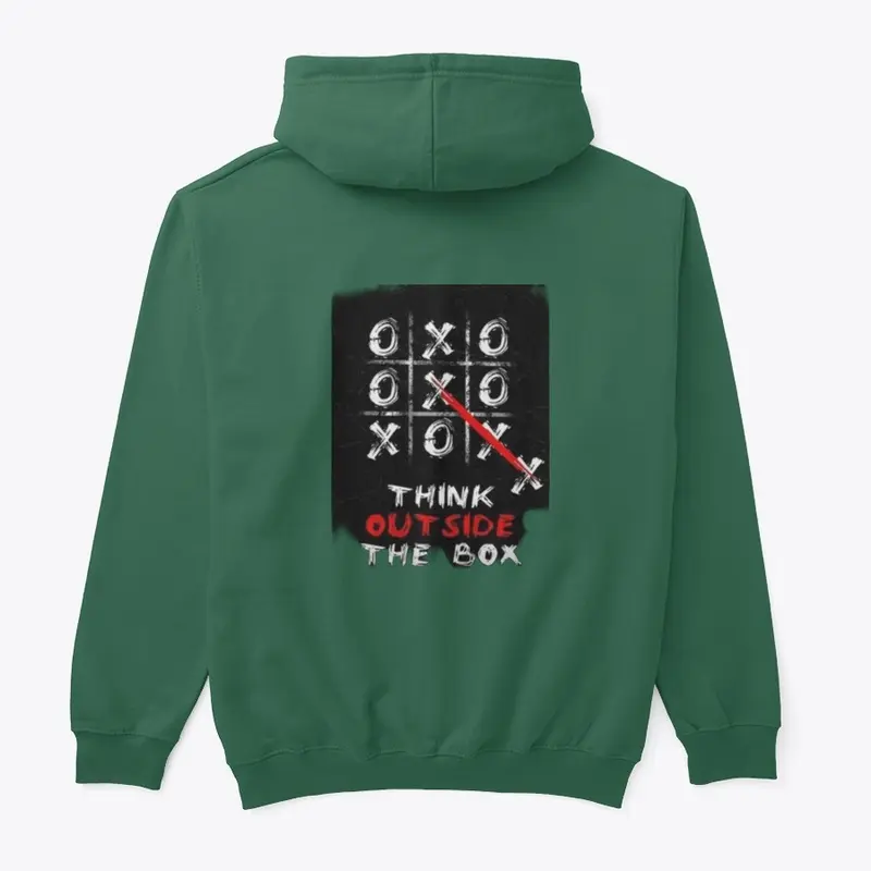 THINK OUTSIDE THE BOX HOODIES